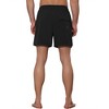 Lars Amadeus Men's Summer Solid Color Drawstring Elastic Waistband Swim Beach Shorts - 3 of 4