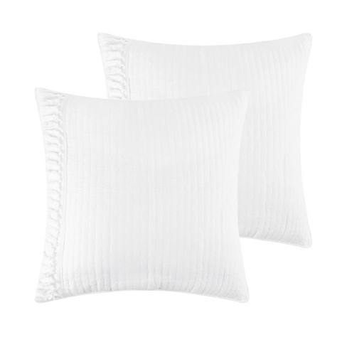 carol & frank 26 x 26 Keller White Euro Sham