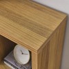 DOMETOUR Wooden Freestanding Bookcase with 7 Cubes, Floor Storage Cabinet for Entryway & Living Room - 4 of 4
