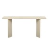 NicBex Stylish Console End Table with Pine Veneer and Geometric Legs,Suitable for Living Room,Study and Dining Room - 3 of 4