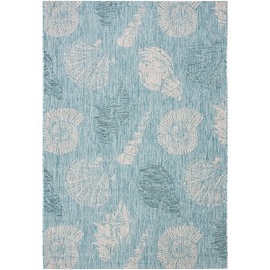 Courtyard CY8547 UV & Stain Resistant Non-Shedding Power Loomed Indoor/Outdoor Rugs - Safavieh - 1 of 4