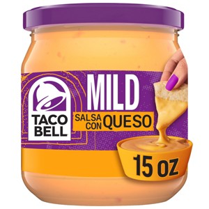 Taco Bell Mild Salsa Con Queso Cheese Dip - 15oz - 1 of 4