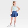 Girls' Tiered Eyelet Skort - Cat & Jack™ - 3 of 3