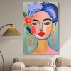 Art Remedy Jacinta s Hair with Flowers Beach Life Inspired Wall Art Unframed - 2 of 4