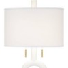 360 Lighting Athena 66 1/2" White and Gold Modern Floor Lamp - 4 of 4