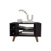 Coffee Table, 4 Shelves, 4 Legs, Black Wengue - 2 of 4