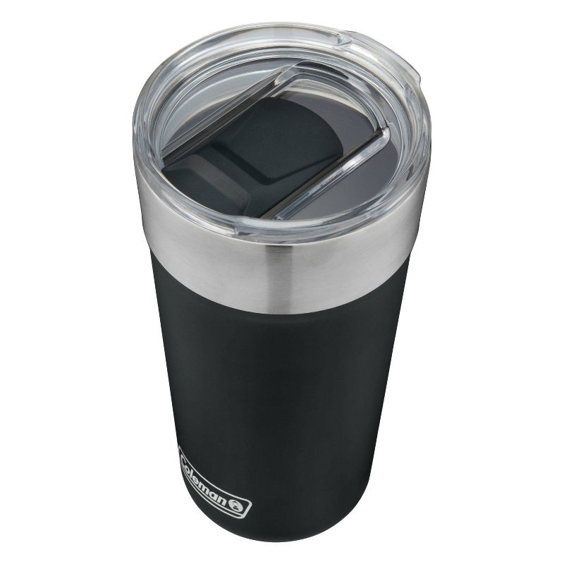 Coleman 20oz Stainless Steel Brew Vacuum Insulated Tumbler - Black, 3 of 9