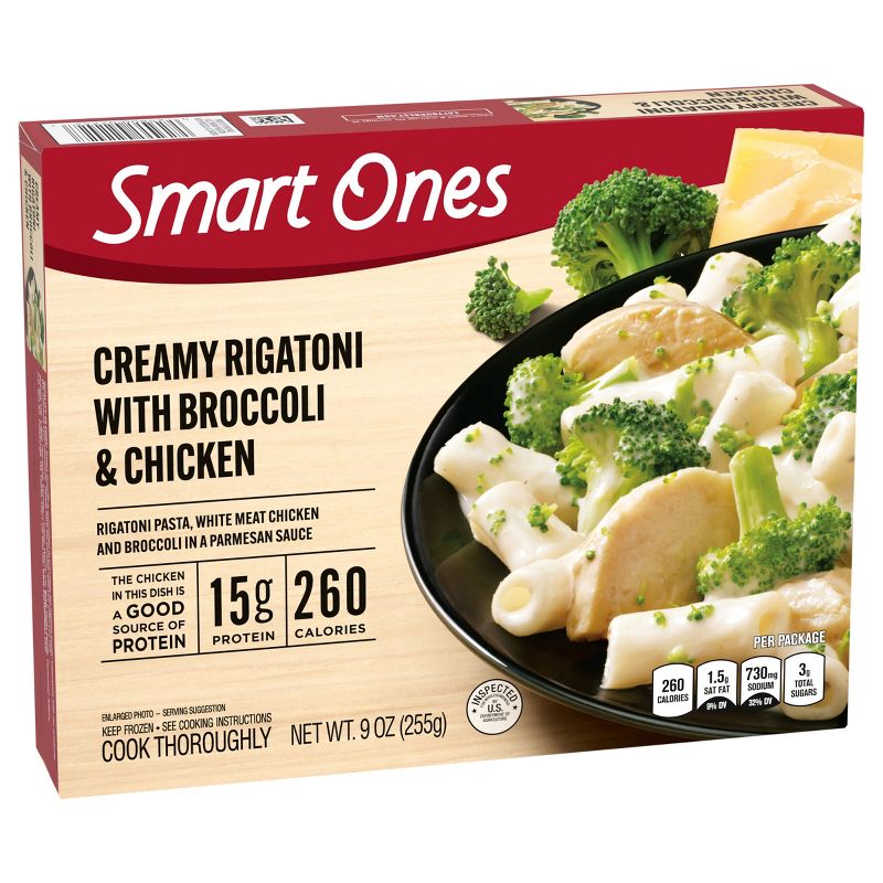 Smart Ones Frozen Creamy Rigatoni with Broccoli &#38; Chicken - 9oz, 4 of 10