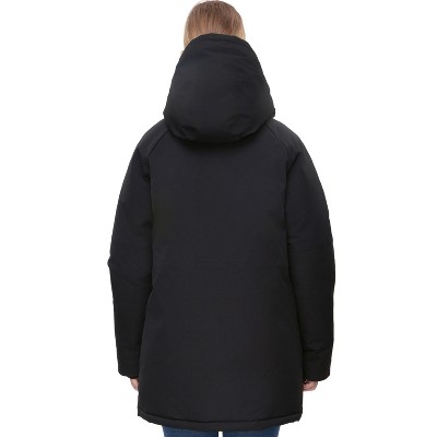 Rokka&Rolla Women's Urban Explorer Parka Jacket Winter Coat-Black, size Small — фото 2