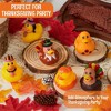 Joyfy 18PCS Thanksgiving Rubber Ducky Bath Toys, Thanksgiving Party Favor Gifts, Fun Rubber Bath Duck Toys for Kids & Toddlers Boys Girls - 4 of 4