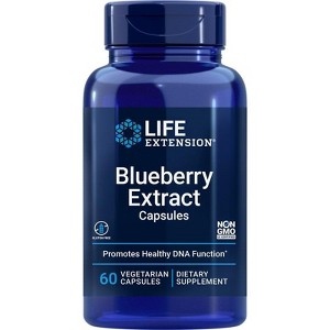 Blueberry Extract (Replaced upc 737870914068 ) by Life Extension  -  60 VegCap - 1 of 2