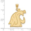 Black Bow Jewelry 14k Yellow Gold Washington State Cougars NCAA Extra Large Pendant - 2 of 3