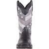 Men's Rebel by Durango Faded Black Flag Western Boot - 3 of 4