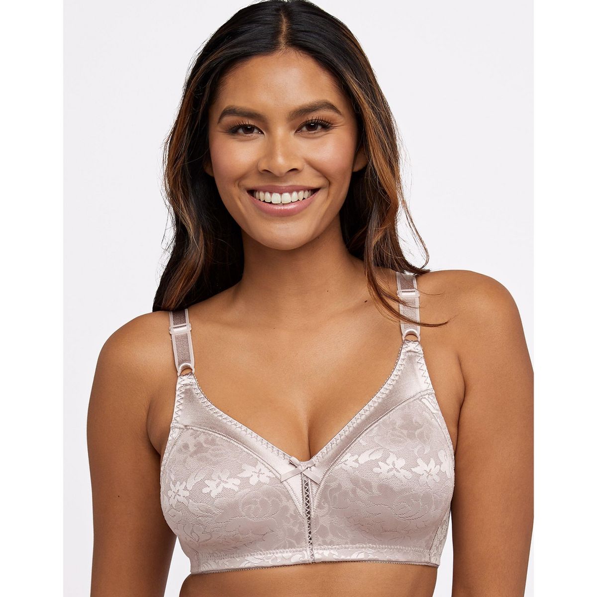 Double Support Lace Wireless Bra - thumbnail 10
