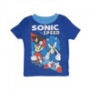 Kids Sonic the Hedgehog Speed 4-Piece Pajama Set - Toddler 2T - 3 of 4