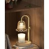 FAAYFIAN Adjustable Candle Warmer Lamp with Timer,Wood Base Metal Shade,Birthday Gifts for Women Mom - 3 of 4