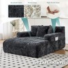 Sapphtopaz Lazy Bean Bag Sofa with Armrests,Bean Bag longue Couch with 3 Pillows for Adults & Kids,Sleeping Sofa Bed for Living Room,Bedroom - 2 of 4