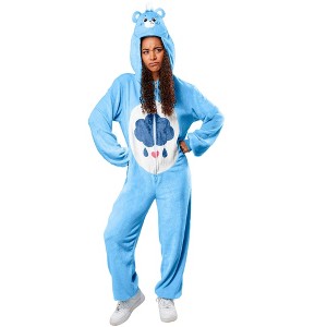 Rubies Carebears: Grumpy Bear Adult Comfywear Costume - 1 of 4
