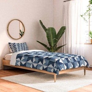 Deny Designs Schatzi Brown Geo Quilt Twin/Twin XL Comforter and Sham Set (2-3pc Set) - 1 of 4