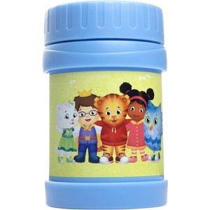 Daniel Tiger Stainless Steel 13oz Insulated Lunch Jar for Kids, Leak-Proof Keeps Liquids Hot or Cold for Hours- Fits Inside Lunchboxes & Bags - 1 of 4