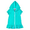 Sportoli Beach Coverups for Girls Swimsuit Cover Up Cotton Terry Hood Swim Robe Swimwear - 3 of 3