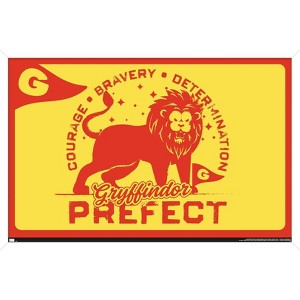 Trends International The Wizarding World: Harry Potter - Hufflepuff Clubhouse Crest Framed Wall Poster Prints - 1 of 4