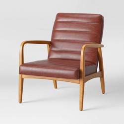 Northway Channel Tufted Wood Armchair - Project 62™