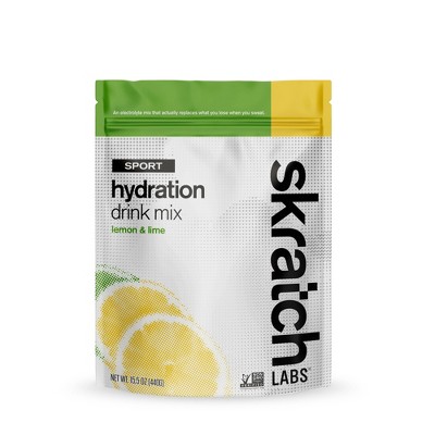 Skratch Labs Sport Hydration Drink Mix Bag - 15.5oz - Lemon & Lime