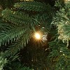 LuxenHome 6.5Ft Pre-Lit Artificial Pine Christmas Tree, Green Branches with Lights & Metal Stand - 3 of 4