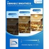 DORESshop 12V LED Dimmable Recessed Ceiling Lights for RV and Boat, 5W 3000K Downlights, Waterproof IP44 Camper Lights (4 Pack) - 3 of 4