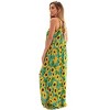 Riviera Sun Womens Maxi Dress  Tie Die Spaghetti Strap Long Sundress  Summer Dresses - 2 of 3