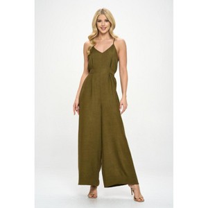 WEST K Women's Mia Strappy Wide Leg Jumpsuit - 1 of 4