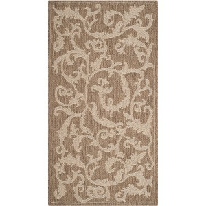 Courtyard CY2653 UV & Stain Resistant Non-Shedding Power Loomed Indoor/Outdoor Rugs - Safavieh - 1 of 4