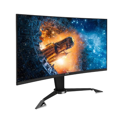 Viotek Gn32da 32 Inch Wqhd Curved Gaming Monitor Inema Quality 1440p 144hz 4ms W Amd Freesync Fps Rts Hdmi Dvi Dp 3 5mm Fully Adjustable Stand Vesa Target