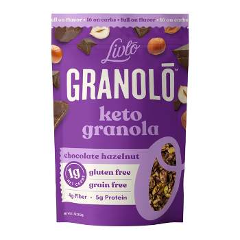 Livlo Granolo, Keto Granola, Chocolate Hazelnut, 11oz