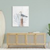 Stupell Industries Relaxed Nautical Seagull Beach Bird Blue Sea Coral Canvas Wall Art - 2 of 4