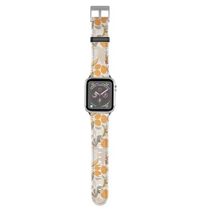 evamatise Tiki Picnic Mid Century Modern 42mm/44mm Silver Apple Watch Band - Society6 - 1 of 3