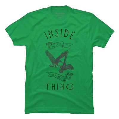 Men's Design By Humans Inside All Of Us Is A Wild Thing By magdadesign T-Shirt