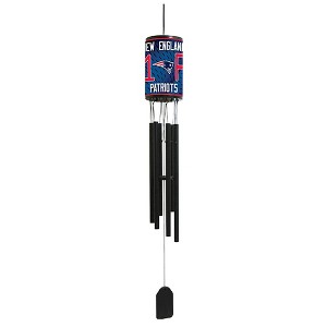 NFL Wind Chime, #1 Fan with Team Logo - New England Patriots - 1 of 2
