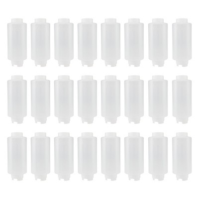 Creative Mark Cylo FIFO Squeeze Bottle -Empty - 24 Pack - 32 oz. Inverted Squeeze Bottle with Air-Tight Non-Drip Silicone Valve; Acrylic Paint, Sauce
