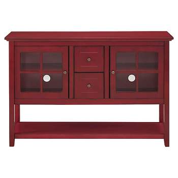 Tasi Transitional Buffet with Lower Shelf TV Stand for TVs up to 58" - Saracina Home