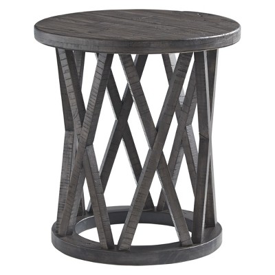 target round end table