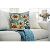 Liora Manne Marina Garden Indoor/Outdoor Pillow.. - 2 of 4