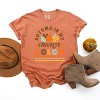 Simply Sage Market Women's Autumn Is My Favorite Color Colorful Short Sleeve Garment Dyed Tee - 2 of 2