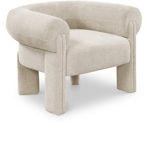 Meridian Furniture,Stefano Polyester Fabric Accent Chair - 1 of 4