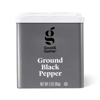 Ground Black Pepper - 3oz - Good & Gather™