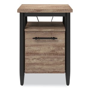 Whalen Thomasville Breslyn One-Drawer Vertical File Cabinet, with Shelf, Letter/Legal, Crosscut Hickory, 16" x 20" x 22.2" - 1 of 1