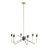 6-Light Metal Chandelier - 4 of 4