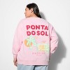 Women's Oversized Graphic Pullover Sweatshirt - Wild Fable™ - 3 of 3