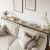 GustoWave Narrow Console Table, 39.4" Sofa Table, Behind Couch Table for Living Room, Industrial Hallway Table for Entryway, Grey - 4 of 4